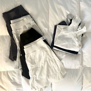 Four Pajama Short/Tank Set